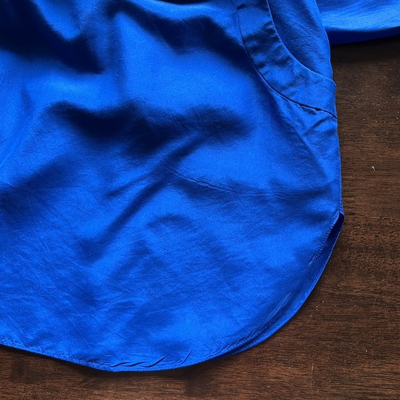 Rebecca Taylor 100% silk tunic heart 💙 - Picture 7 of 9